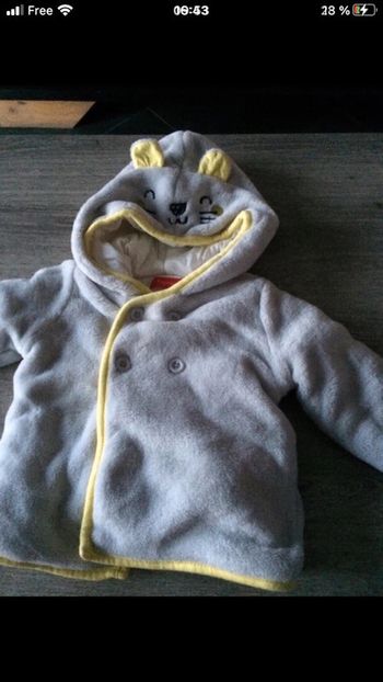 Manteau 6 mois