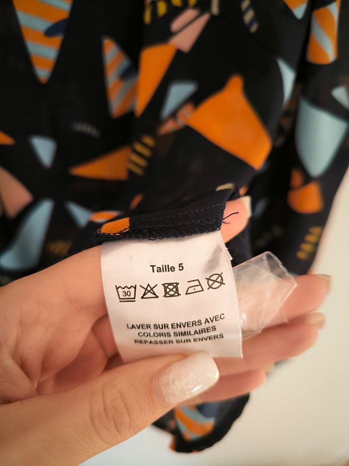 Chemise transparente à motifs - photo numéro 5