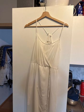 Superbe robe voilée blanc