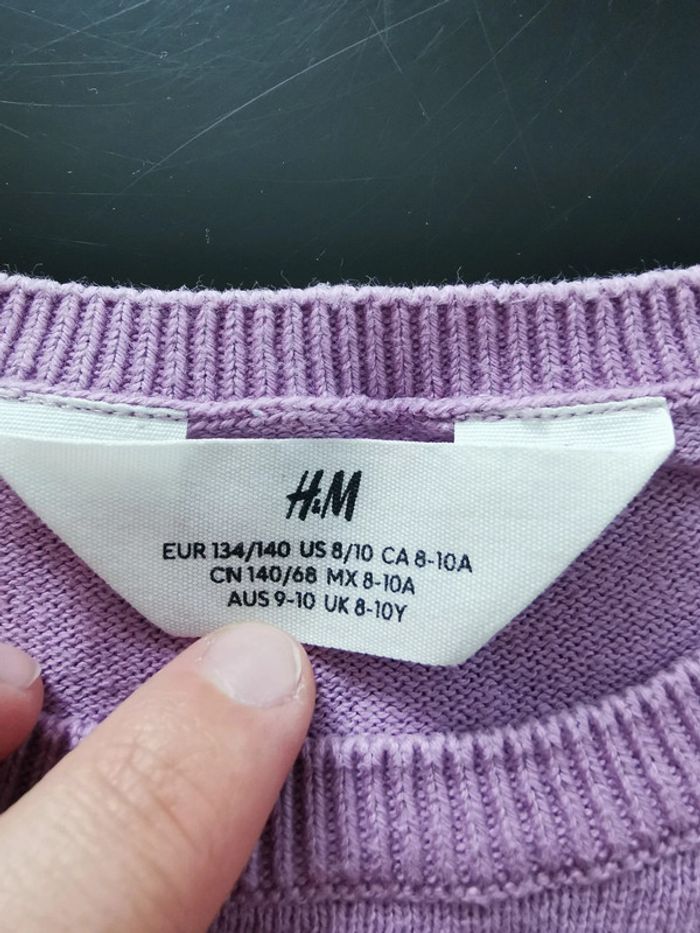 Pull H&M taille 8/10 ans - photo numéro 3