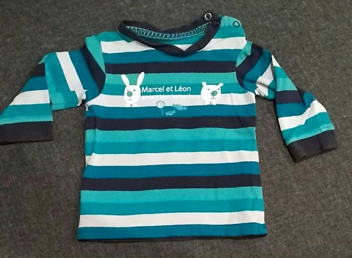 T-shirt manches longues - 6 mois