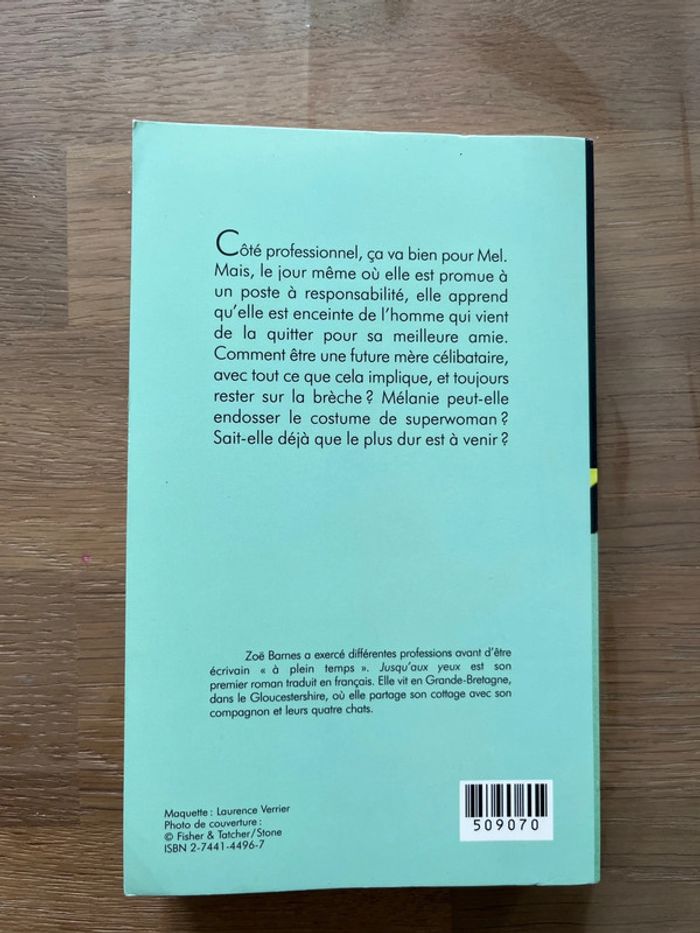 Livre jusqu aux yeux - photo numéro 2