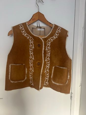 Gilet brodé bohème 