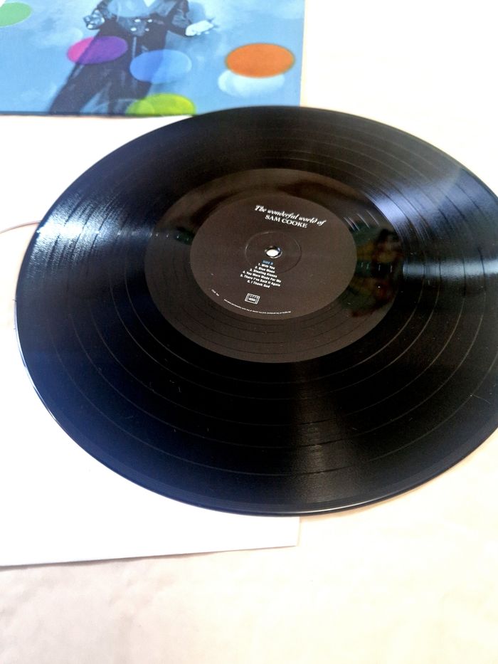 Vinyle 33t  , Sam Cooke  , the wonderful world of - photo numéro 4