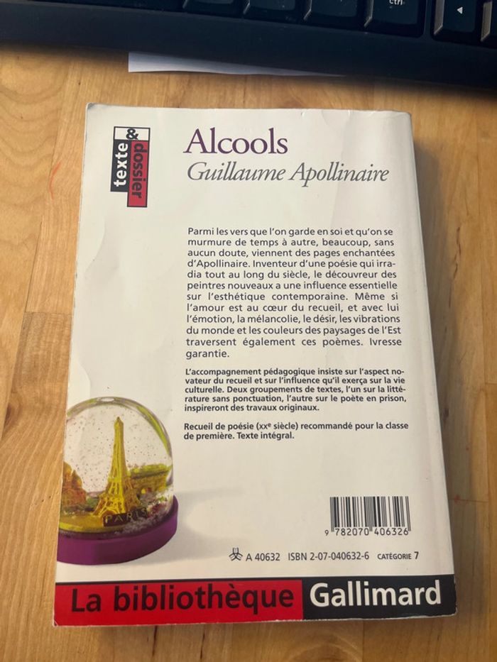 Alcools - Guillaume Apollinaire - éditions la bibliothèque Gallimard - photo numéro 2