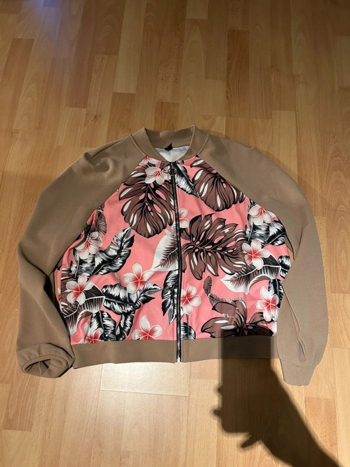 Gilet à fleur