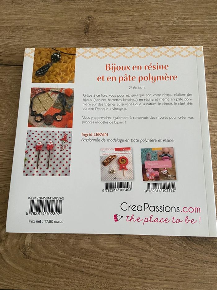 Livre bijoux en résine et en pâte polymère - photo numéro 2