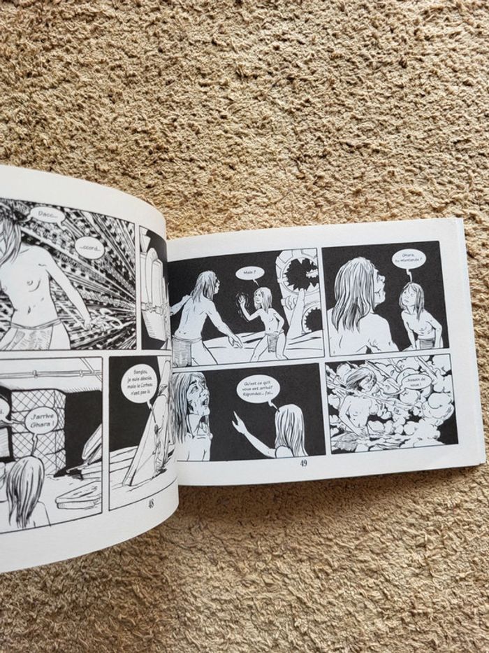 Lot de 2 BD Sathaden Tome 1 Le rite de passage et Tome 2 Le temple du corbeau - photo numéro 16