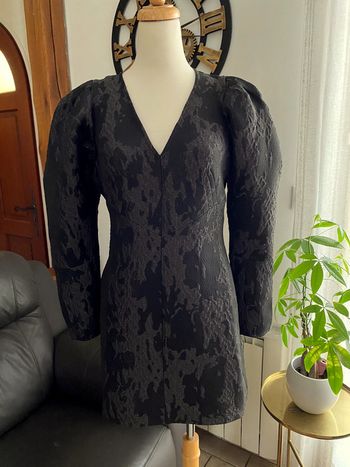 Robe noire scintillante H&M