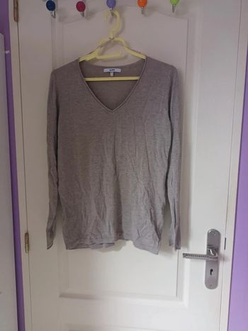 Pull taupe