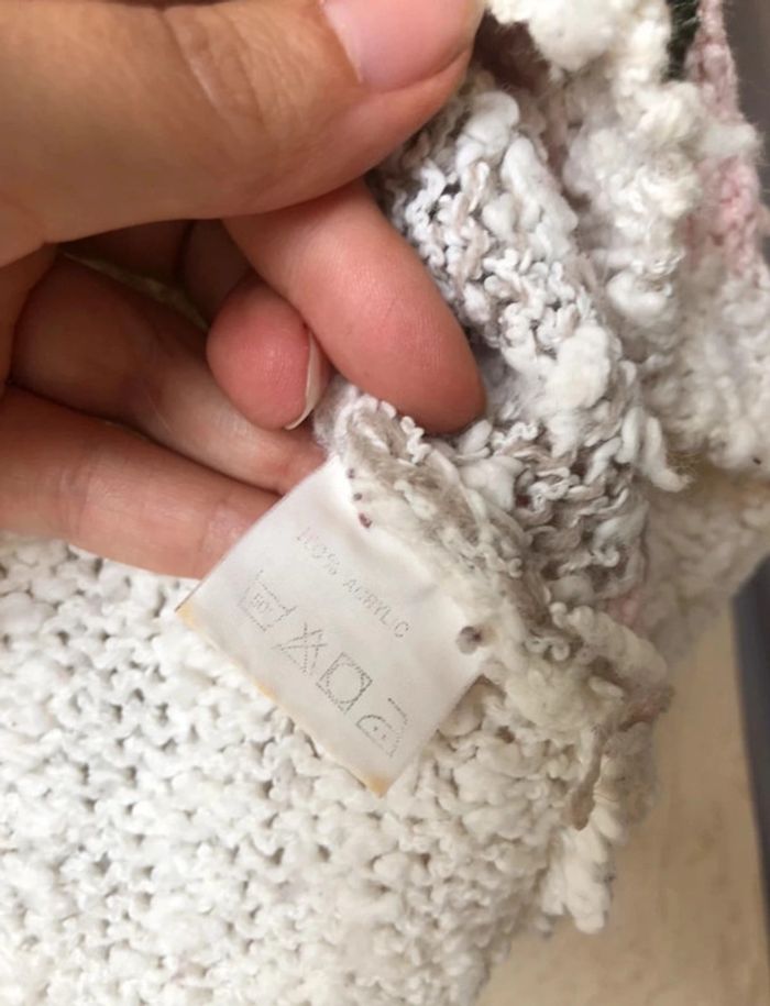 Pull à fleurs vintage TU - photo numéro 7