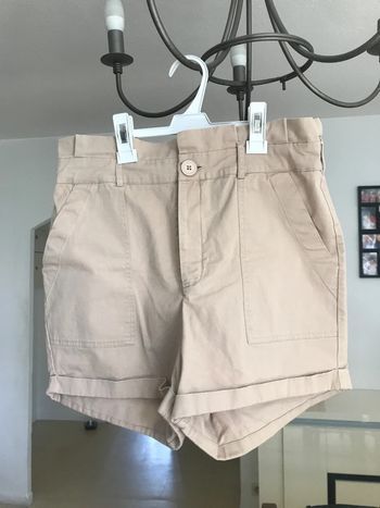 Short femme taille haute