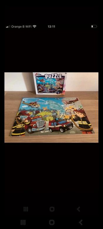 Puzzle pompiers