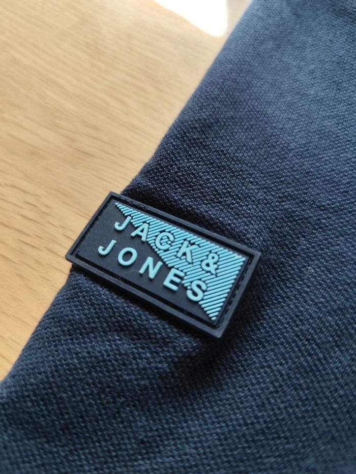Polo marine jack & Jones 10ans - photo numéro 6