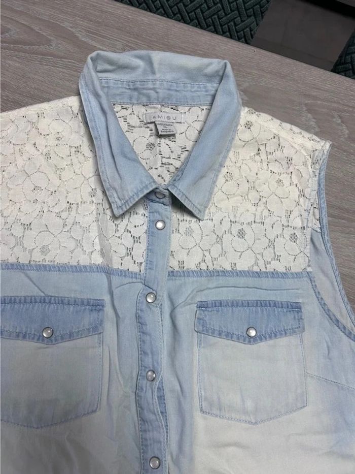 Chemisier sans manche amisu - photo numéro 2