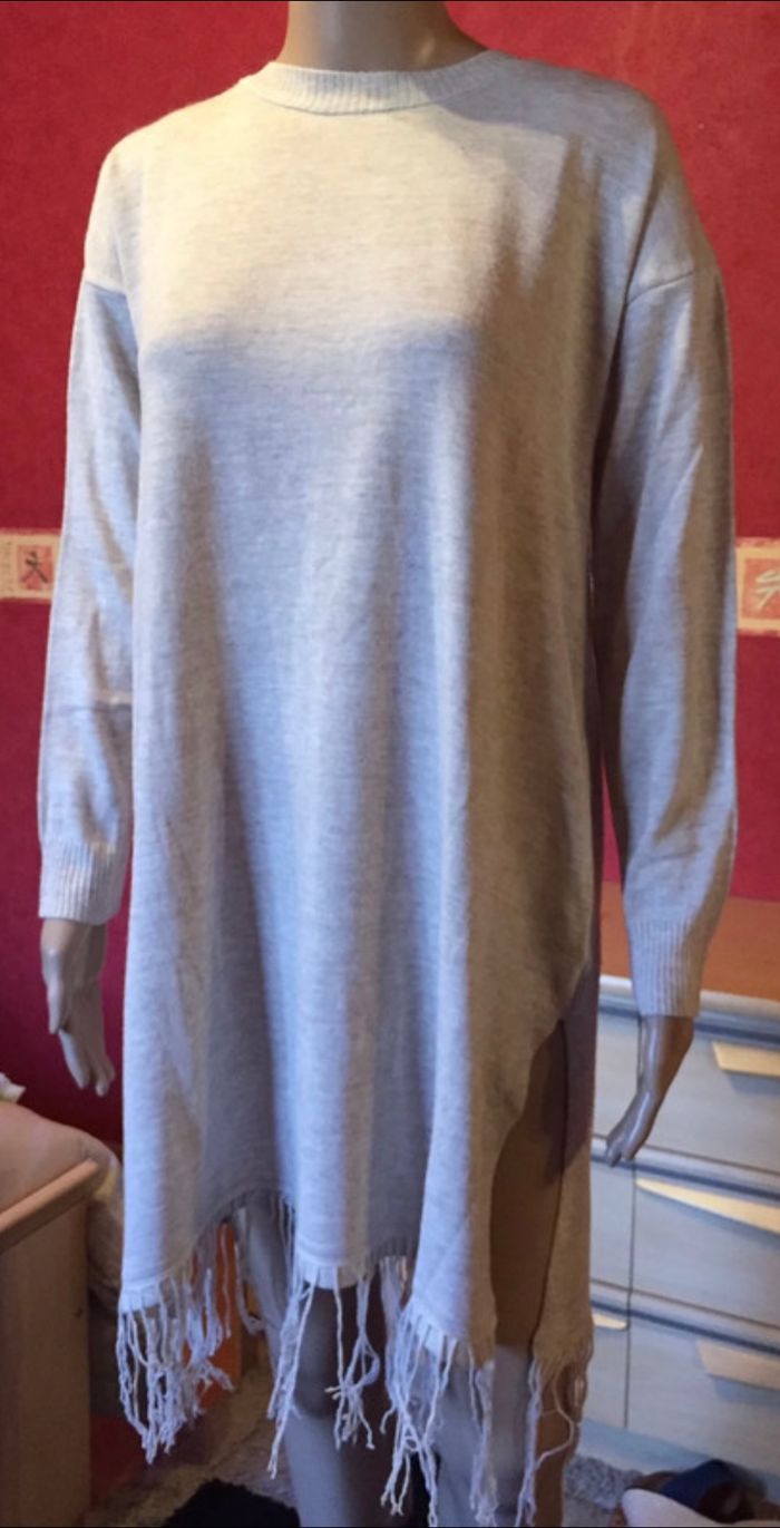 Robe Tricot Côtelé femme taille unique  Por La Cara - photo numéro 8