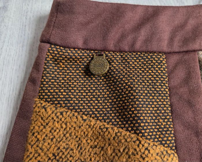 Jupe originale multicolore Smash! neuve avec étiquette - taille XS - photo numéro 3