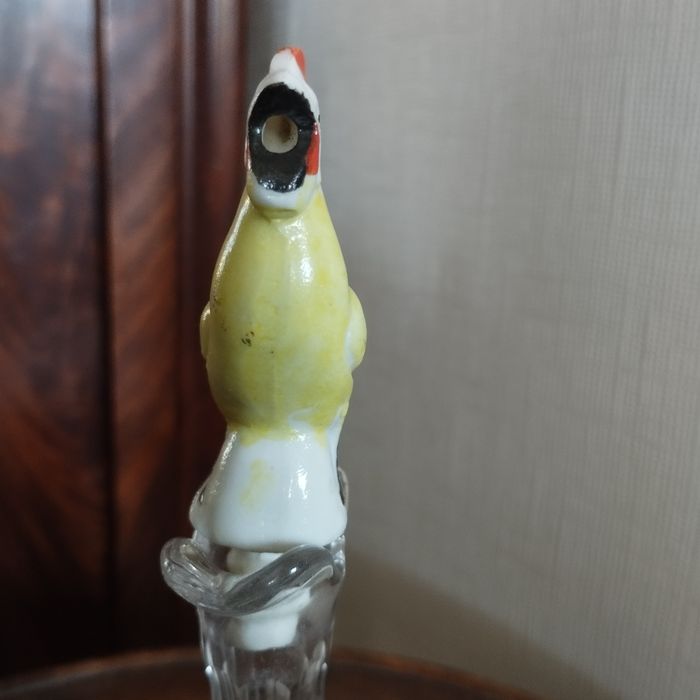 Ancien Bouchon Bec Verseur Porcelaine - photo numéro 2