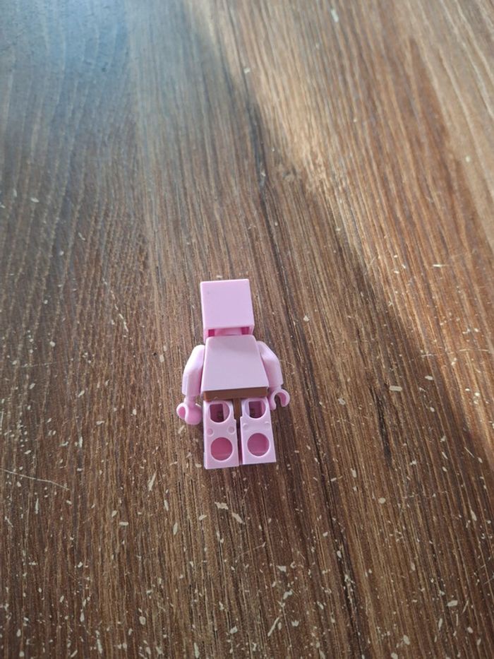Figurine lego zombie pigman rose minecraft - photo numéro 2