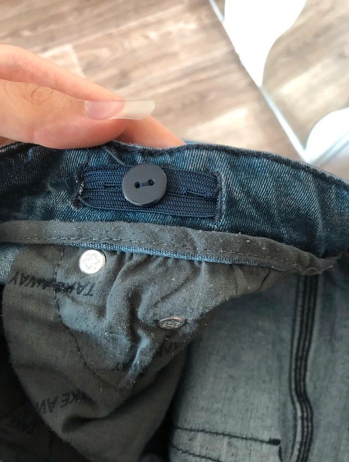 Jean skinny bleu ajustable Avant Première 16 ans - photo numéro 5