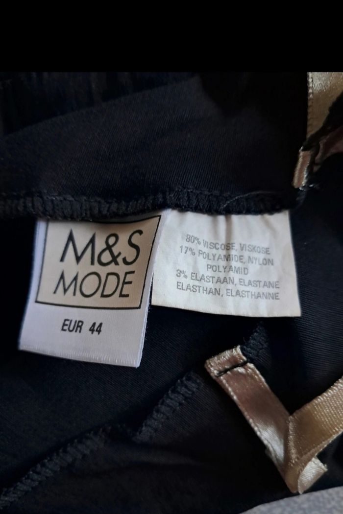 Jupe longue noire NEUVE taille 44 - photo numéro 7