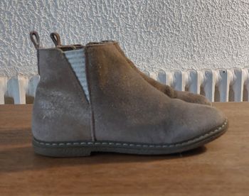 Jolie bottine en daim