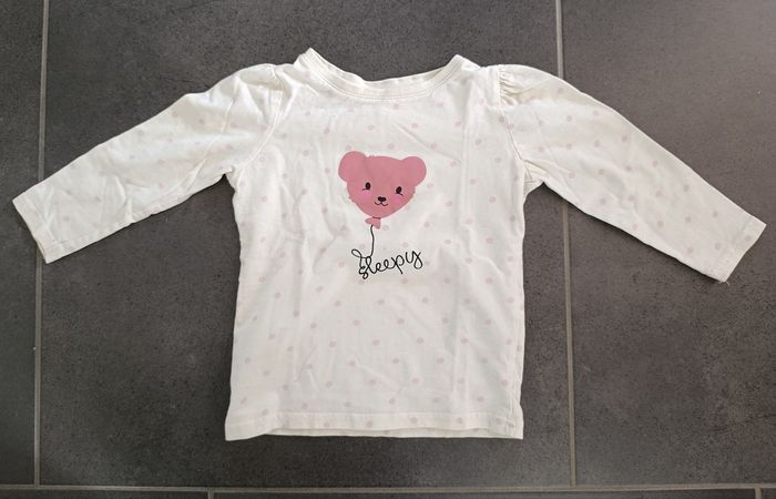 Haut de pyjama coton - photo numéro 1