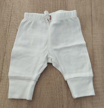 Legging sarouel fille blanc taille 50 naissance Hema