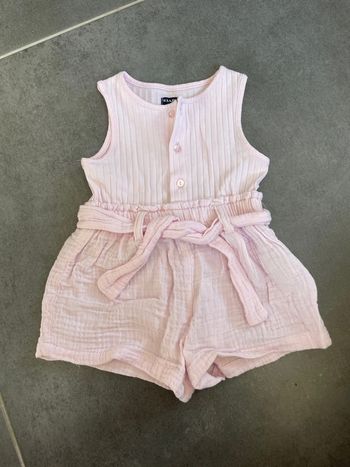 Combi short rose pale