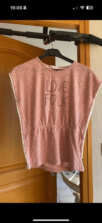 Tunique rose 10 ans gemo