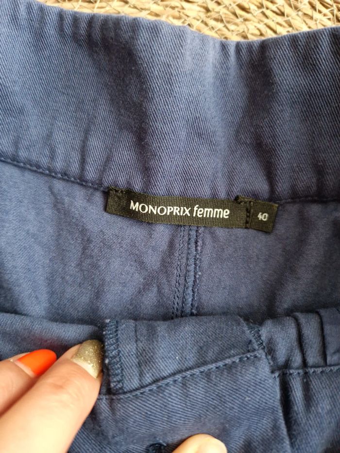 Joli short taille haute Monoprix taille 40 - photo numéro 3