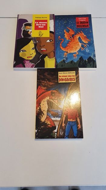 3 livres à partir de 9/10 ans