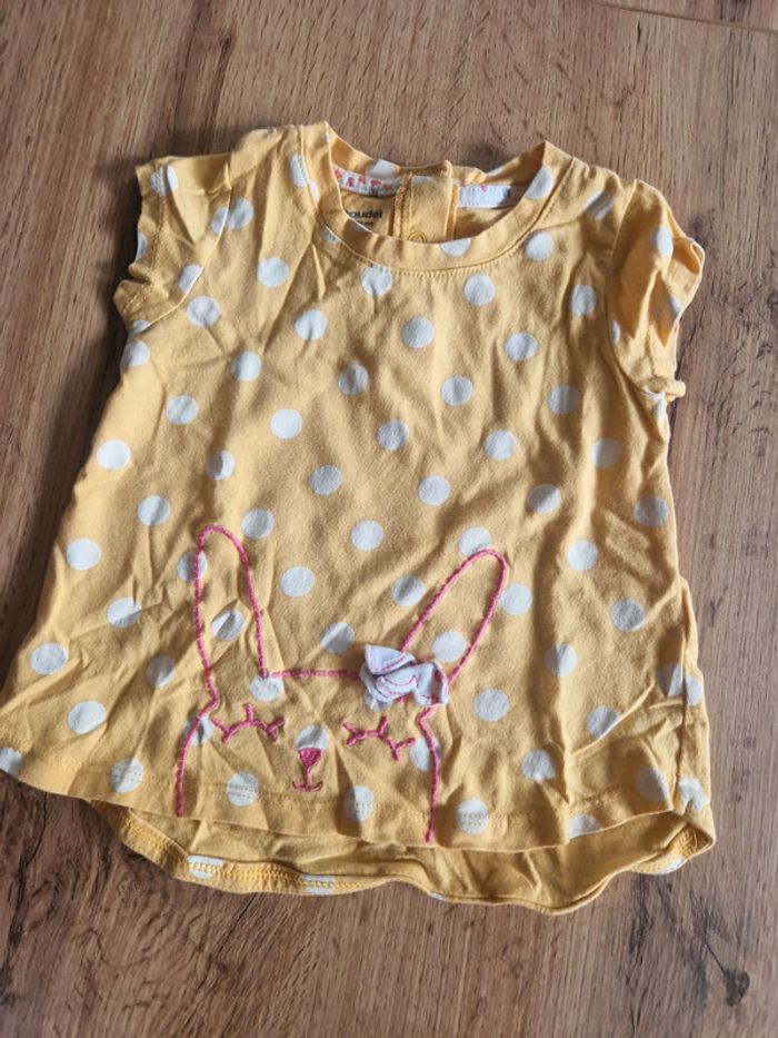 Lot 5 tee shirt 12M - photo numéro 3