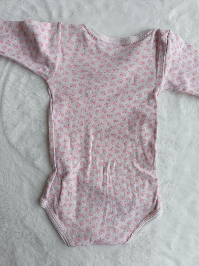 Body fleuri petit bateau bébé fille - photo numéro 3