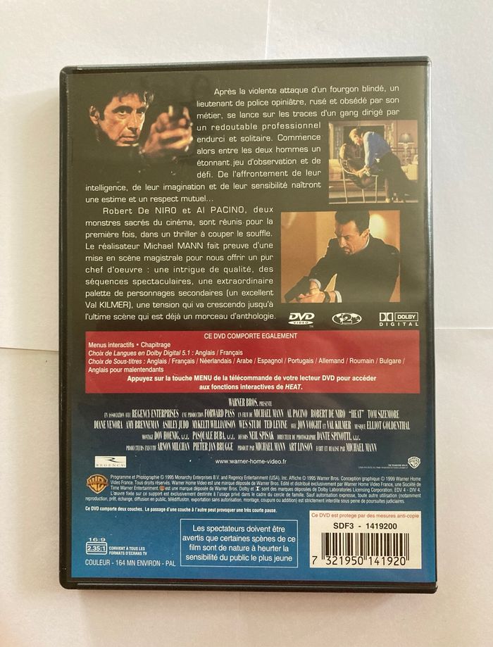 DVD Heat - photo numéro 3