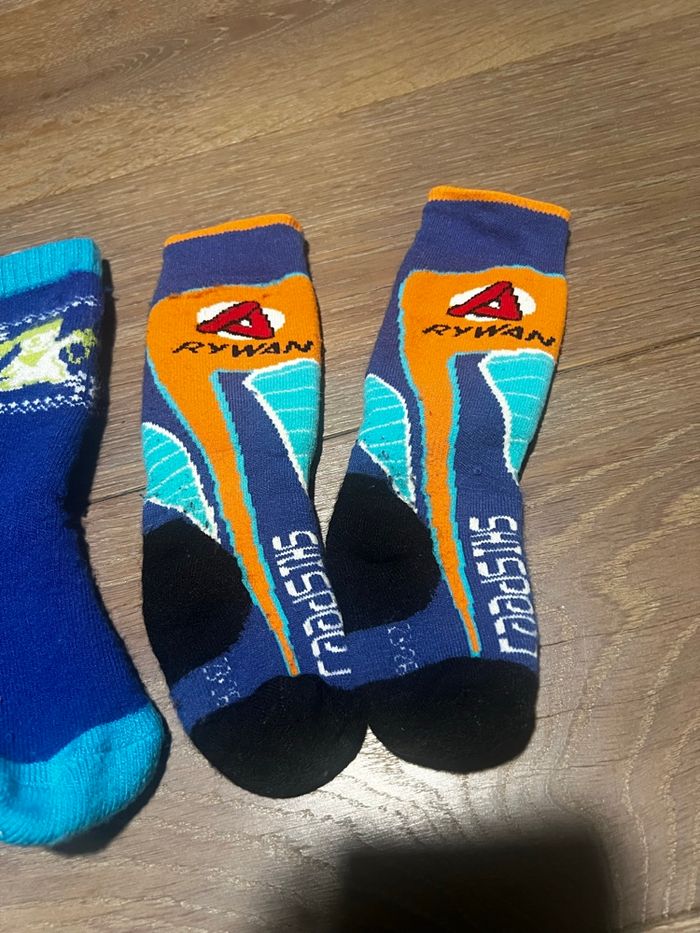 Lot de deux paires de chaussettes de ski - photo numéro 3