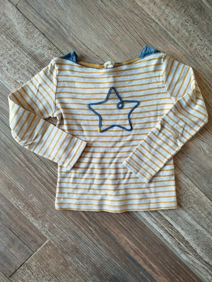 Tee shirt à manches longues fille 5 ans