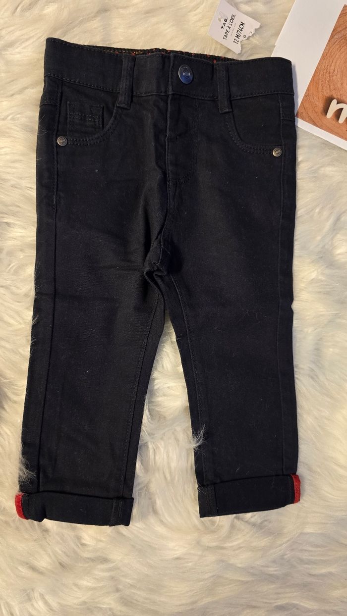 (Neufs non portés) 🏷🥰😍 teeshirt ml et jeans 12mois Garçon 😍🥰💙 - photo numéro 4