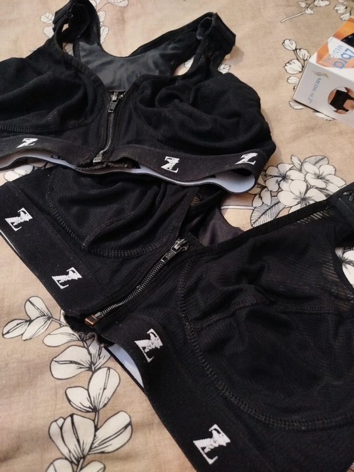 Lot de 2 brassières post-opératoire 90C Zbra - photo numéro 5
