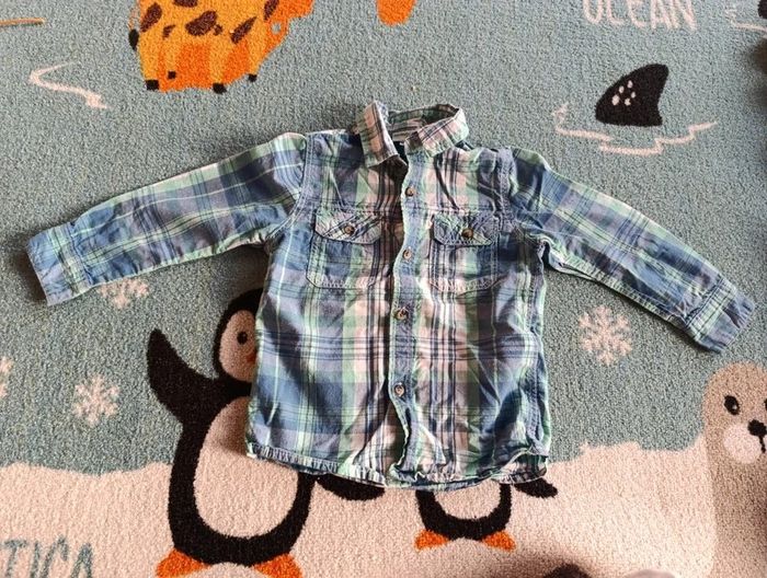 Chemise manches longues 4 ans 102