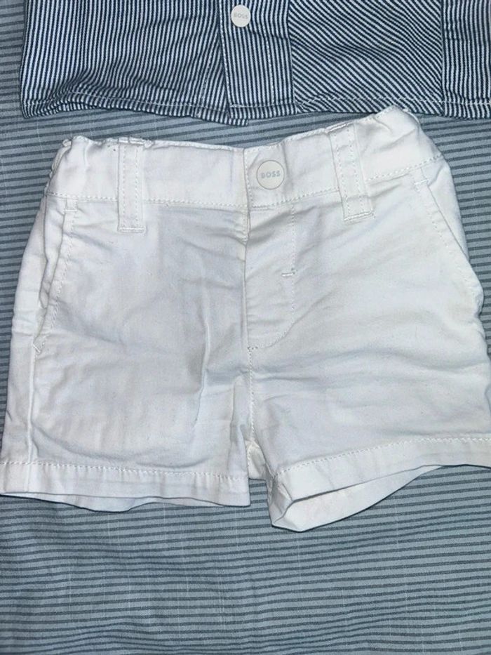 Ensemble chemise short Boss 3 mois - photo numéro 4