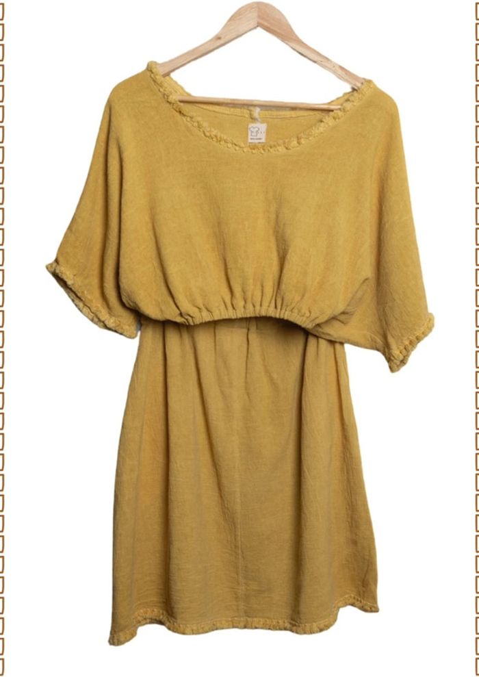 Ensemble jaune moutarde Tilli Paris Taille 38 - photo numéro 3