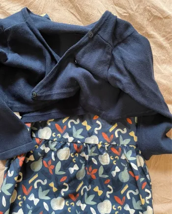 Robe fille tape à l’œil