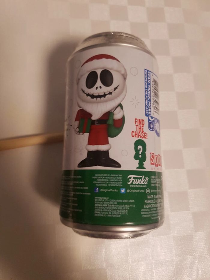 Pop! Soda the nightmare before christmas Santa jack new sealed Collectible figure limited 15k - photo numéro 3