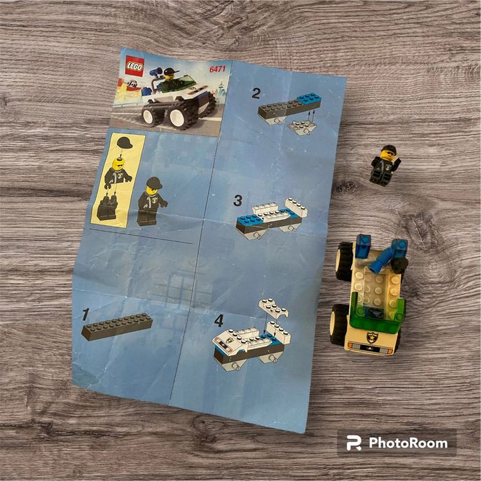 Lego 6471 la voiture de police - photo numéro 2