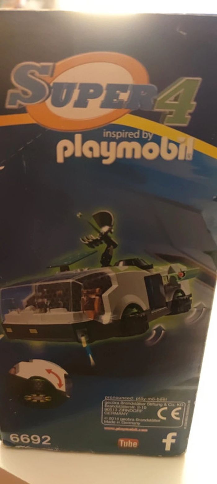 Playmobil N 6692 Véhicule Techno Caméléon & Gene - photo numéro 10