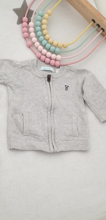 Gilet bébé garçon obaibi 3 mois