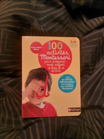 Livre activités montessori