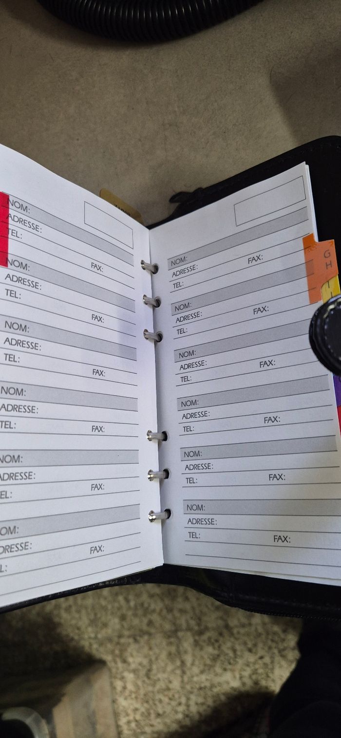 Agenda portefeuille - photo numéro 3