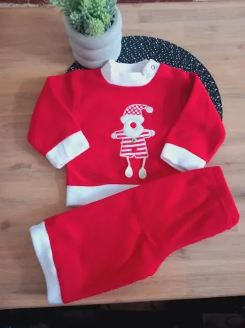Ensemble de Noël bébé In Extenso – Taille 74 cm